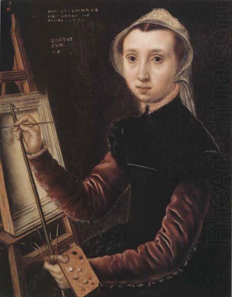 Self-Portrait, Catharina Van Hemessen